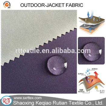 2016 Hot sale PTFE softshell 3 layer laminated fabric