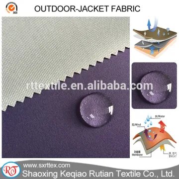 2016 Hot sale PTFE softshell 3 layer laminated fabric