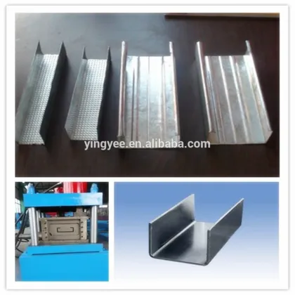Metal Structure C/U Purlin Roll Forming Machine to make c/u shape