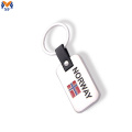 Souvenir metal keychain with animals shape