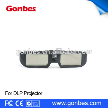 New arrival 3D glasses for benq vivitek dlp projector 3d glasses g06 dlp