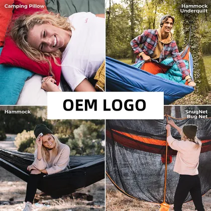 Portable Waterproof Outdoor Furniture: Customizable Camping Hammock by Nylon Outfitters