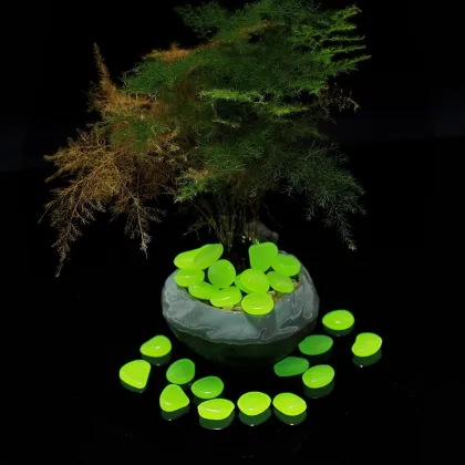 Glow In The Dark Pebble Stone50pcs