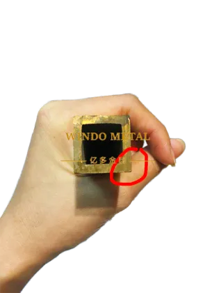 CW508L Brass Square tube with Sharp Edge