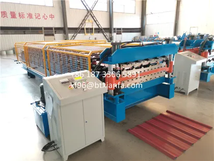Double Decker Forming Machine for Metal Wall