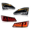 Lâmpadas de carro LED de HCMotionz definidas para LEXUS IS250 IS350 ISF 2006-2013 Lights traseiros e montagem dos faróis