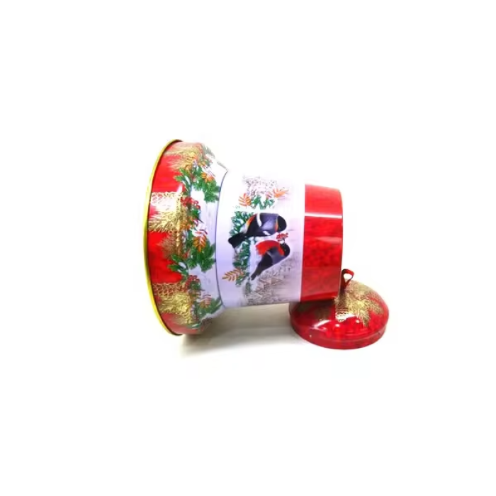 DADI High-quality Christmas Tin Metal Jingle Bell Can