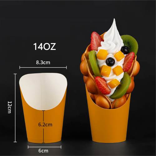 Disposable Kraft Snack Cup for French Fries