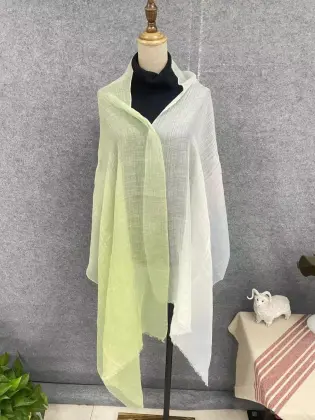 Colorful Favorable 100% Pure Linen Fiber Flax Shawl