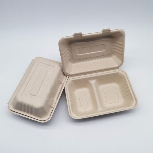 Cajas de alimentos desechables de papel ecológico