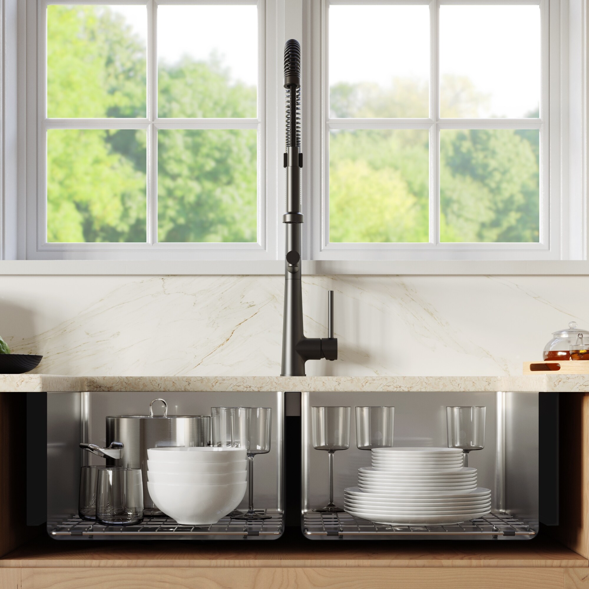 apron double sink sliver1