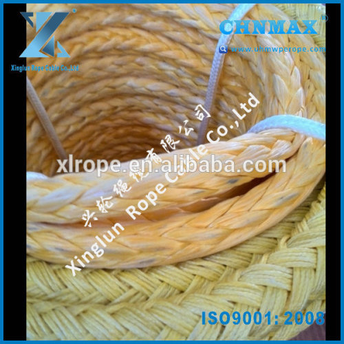 Uhmwpe 12 Strand Rope With Uhmwpe Jacket, High Quality Uhmwpe 12 Strand Rope  With Uhmwpe Jacket on