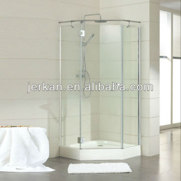 hinged shower room