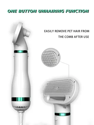 Dryer brush dryer pet hair comb dryer