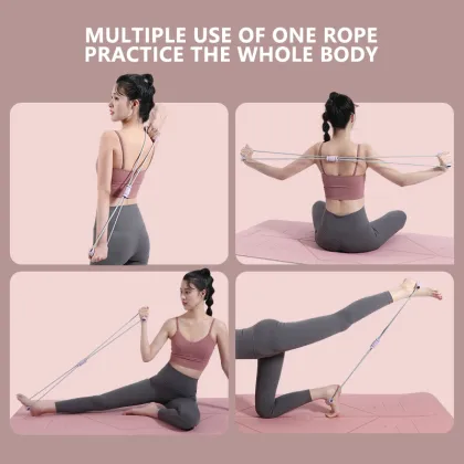 Durable Open Shoulder Fitness Equipment: JETSHARK Yoga Tensioner and Auxiliary Tools