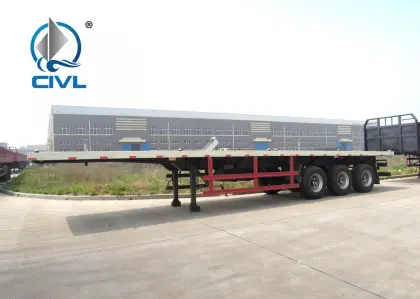 Sinotruk   Flatbed Semi Trailer Truck