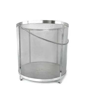 304 Stainless Steel Beer Dry Hopper Filter Tea Strainer for Home Brewing Kettle (35x35cm)