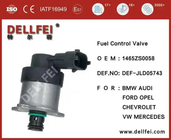 1465ZS0058 Diesel Engine Fuel Pressure Regulator Metering Control Valve For BMW,VW,AUDI,FORD,MERCEDES,OPEL,CHEVROLET