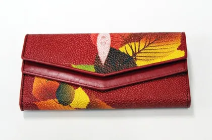 stingray skin wallet women stingray wallet