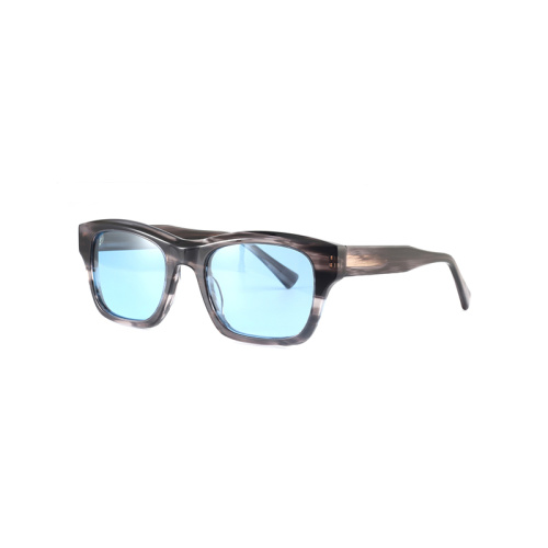 2022 OEM Luxury Design Square Acetate Polarized Sunglasses