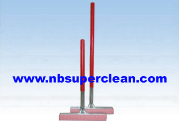 Car wash squeegee wiper with wood handle car wash squeegee