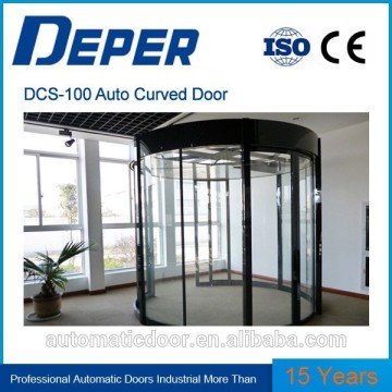 DPER auto curved sliding glass door