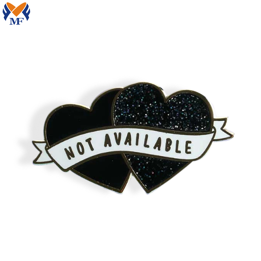 Custom Glitter Pin