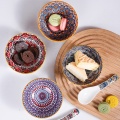 Bohemia theme Ceramic tableware set with gift box