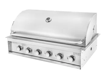 Built In 6 Burner Gas Outdoor BBQ