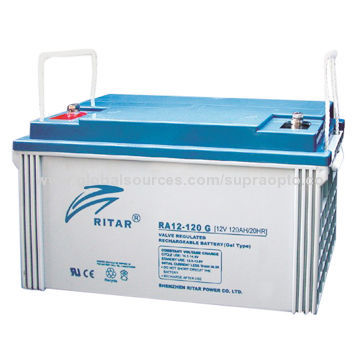 12V Sealed Lead Acid Battery for Motorbike (RA12-120G)