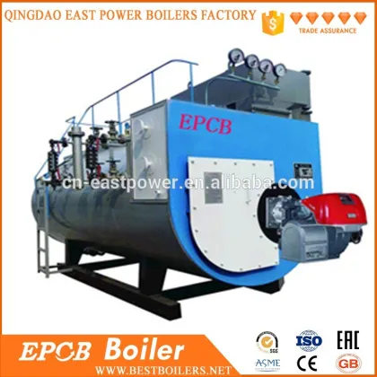 Natural Gas Oil Boilers Industrial Boiler 10 Bar Pressure