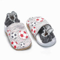 Unisex Print Baby Football Soft Leather Shoes