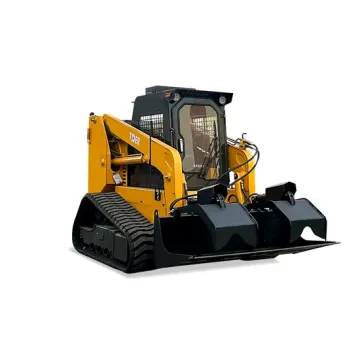 Tder Diesel Engine Track 125HP Mini Skid Steer Loader