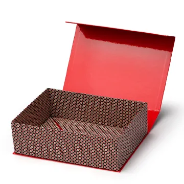 Custom Red Luxury Folding Paper Box with Magnet
