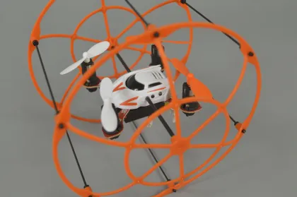 More safely 2.4G flying ball nano drone with lights.
