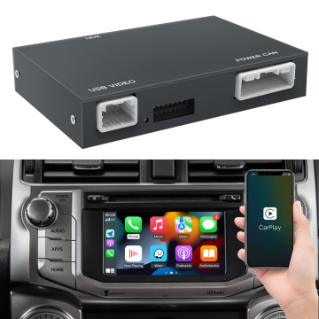 Wireless Android Auto Mirror Link for Toyota 4Runner with Rear Camera and USB Media Support