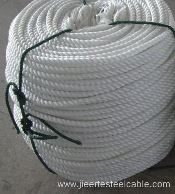 White Color PP Rope with Coil Packing