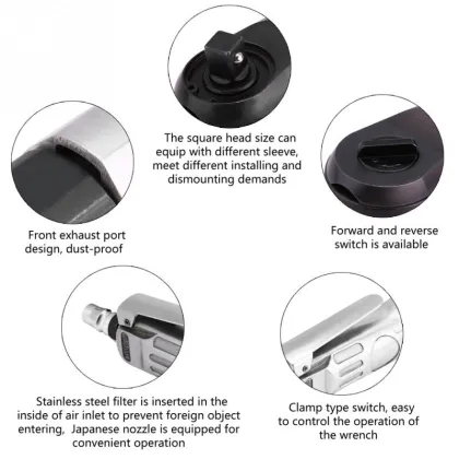 Premium 3/8\" Air Ratchet Wrench - Top Choice in Air Ratchets