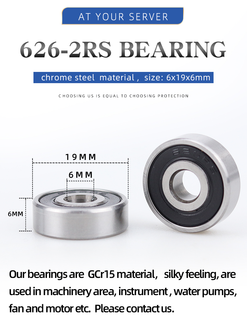 626 2rs Bearing 02
