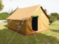 Durable Military Disaster Relief Tents,Outdoor Waterproof Canvas Refugee Tent