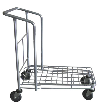 Movable Not Rust Durable Frame Warehouse Trolley