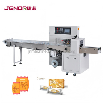 Máquina de embalagem de almofada para biscoitos de chocolate