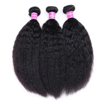 Kinky straight yaki human curly hair indian weave bundles 12a raw wave hair bundles human hair vendor
