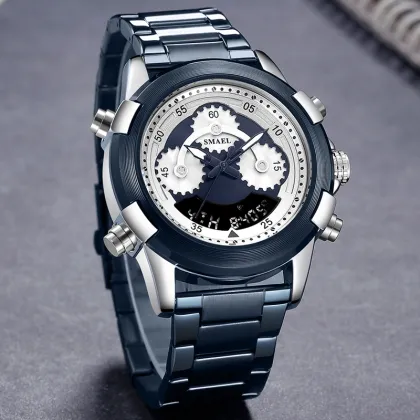 Digital Watch SMAEL 8042 Men Sports Watch Alarm