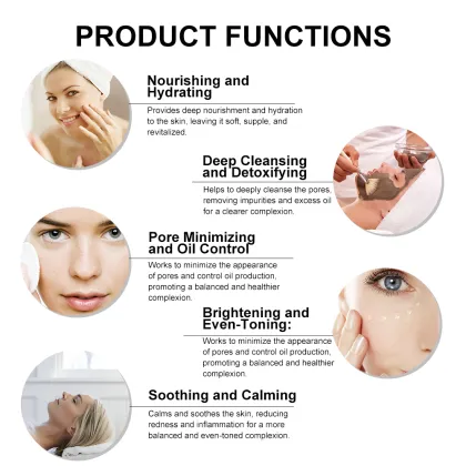 Private Label Natural Organic Skincare Dead Sea Mud Clay Mask