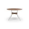 Contemporary Wood Colored Dining Tables