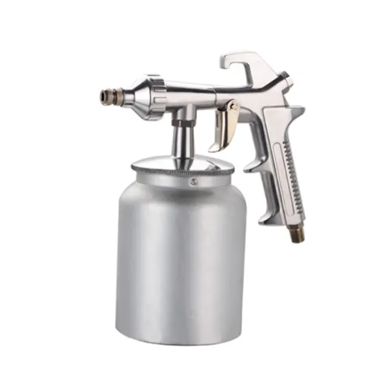 Professional 1000ml Capacity Paint Spray Gun for Thick Liquid Sandblasting and Rubber Painting