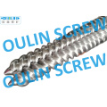 Bimetal Quality SKD61 Liner 51/105 Twin Conical Screw Barrel for PE PVC WPC Sheet Profile