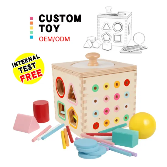 Rainbow Drum Spinning Musical Toy: An Educational Wood Montessori Plaything with Bell for Babies