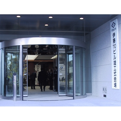 Commercial Two-wing Automatic Revolving Doors